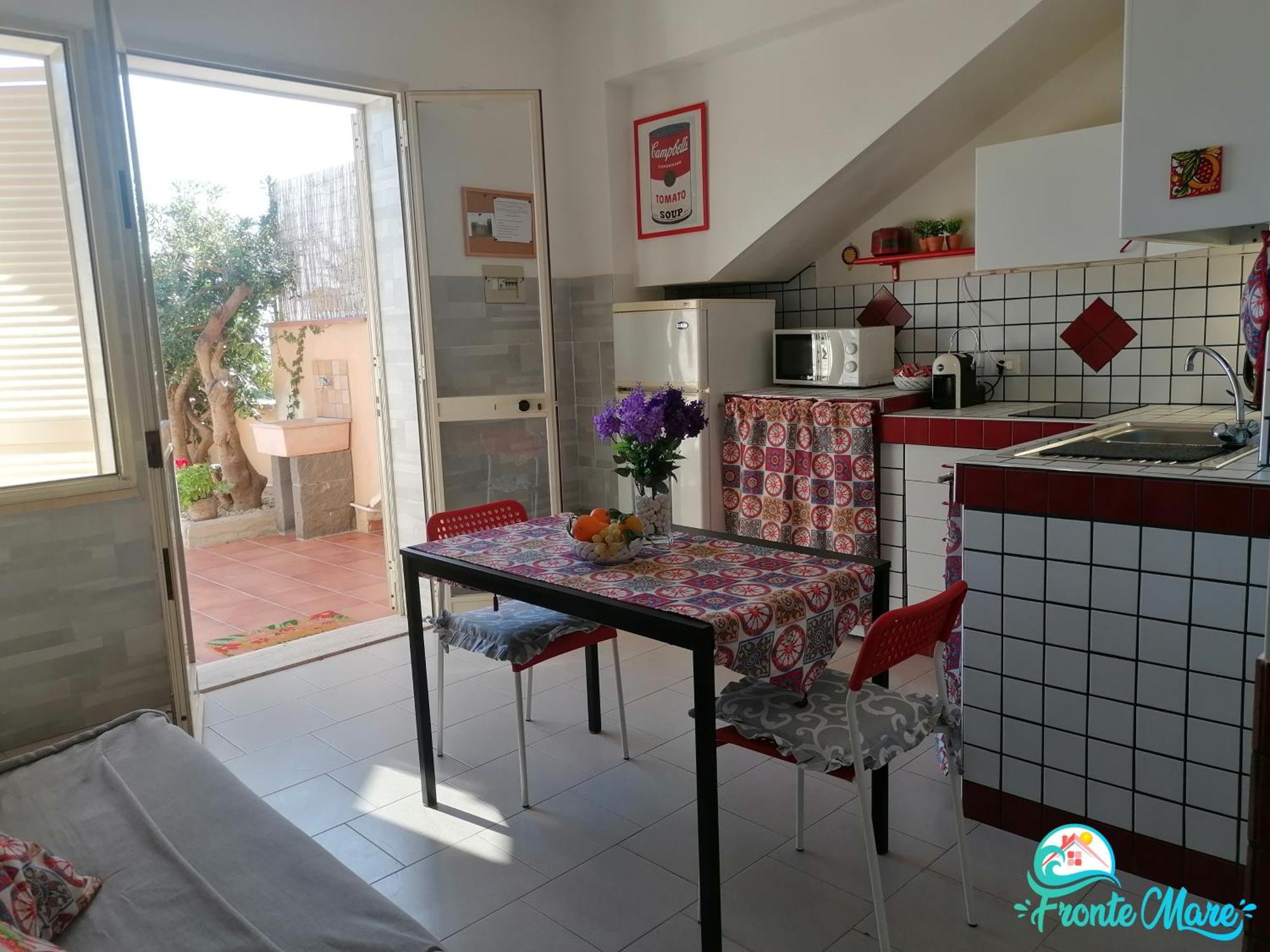 Willa Casa Fronte Mare Santa Teresa Di Riva Zewnętrze zdjęcie